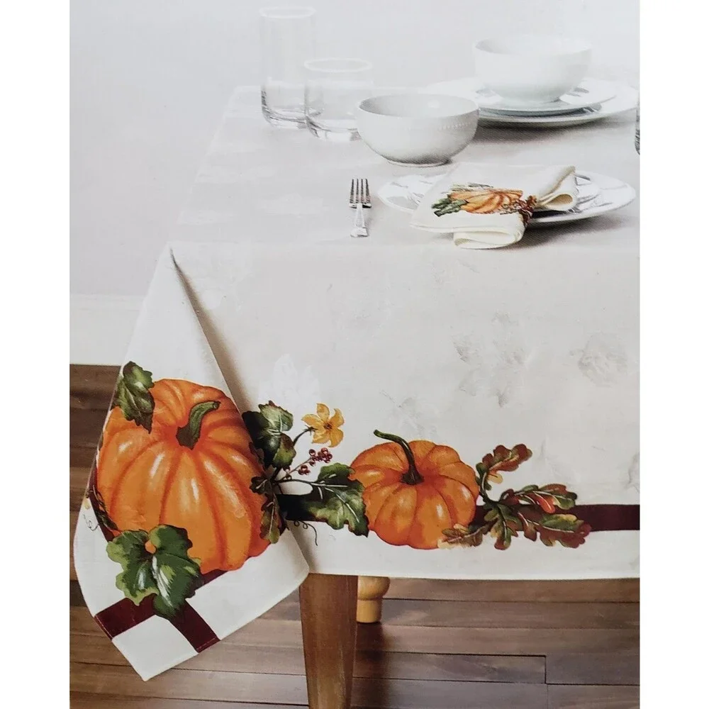 1 Fabric Tablecloth, 60